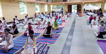 International  yoga day has celebrated on 21-06-2018