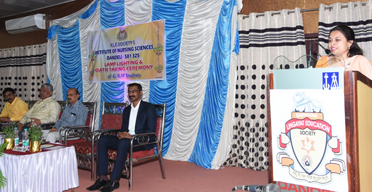 1st Feb ,We had Celebrated Lamp Lighting & Oath Taking Ceremony , 9th Batch of 1st year GNM Students, KLES Institute of Nursing Sciences Dandeli.