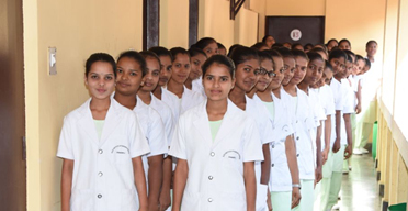 1st Feb ,We had Celebrated Lamp Lighting & Oath Taking Ceremony , 9th Batch of 1st year GNM Students, KLES Institute of Nursing Sciences Dandeli.