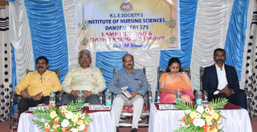 1st Feb ,We had Celebrated Lamp Lighting & Oath Taking Ceremony , 9th Batch of 1st year GNM Students, KLES Institute of Nursing Sciences Dandeli.